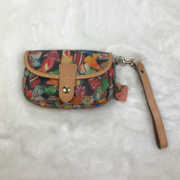 Dooney & Bourke Handbags - 🚫SOLD Dooney & Burke Candy Print Wristlet